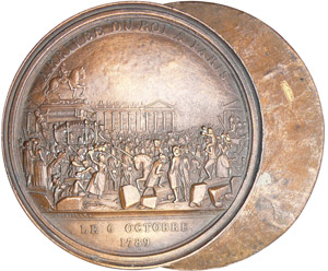 Louis XVI - Médaille fonte uniface - ... 