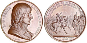 Napoléon 1er - Médaille - Bonaparte en ... 