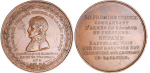 Napoléon 1er - Médaille - Bataille de ... 