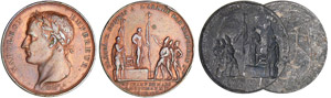 Napoléon 1er - Médaille - Distribution des ... 