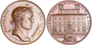Napoléon 1er - Médaille - Académie des ... 