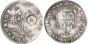 Jeton François II - Dauphiné 1552Ar ; 4.58 ... 