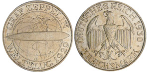 Allemagne - Deutsches Reich - 3 reichsmark ... 
