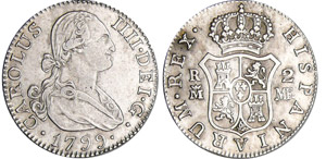 Espagne - Carlos IV (1788-1808) - 2 reales ... 