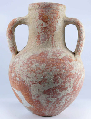 Romain - Vase amphorique en terre cuite - ... 