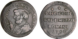 Italie - Etat papal - Pie VI (1775-1799) - 2 ... 