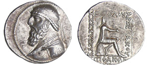 Royaume Parthe - Mithradates II - ... 