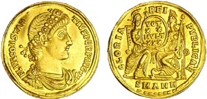 Constance II - Solidus (340-351, Antioche) - ... 