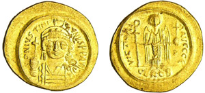 Justinien 1er - Solidus (527-563, ... 