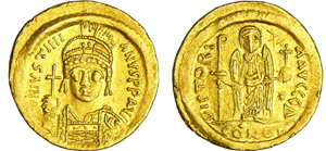 Justinien 1er - Solidus (527-563, ... 