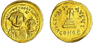 Héraclius - Solidus (610-641, ... 