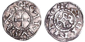 Charlemagne (768-814) - Denier (Agen)A/ + ... 