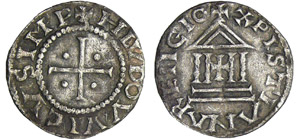 Louis 1er Le Pieux (814-840) - Denier au ... 