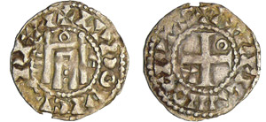 Louis VII (1137-1180) - Denier dOrléansA/ ... 