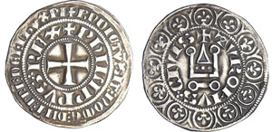 Philippe IV (1285-1314) - Gros tournois à ... 