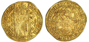 Charles V (1364-1380) - Franc à piedA/ ... 