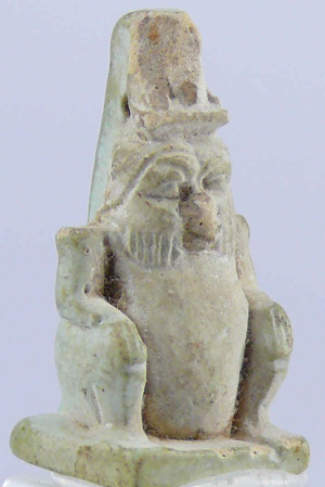 Egypte - Amulette représentant le dieu Bès ... 