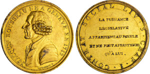 Constitution (1791-1792) - Médaille à ... 