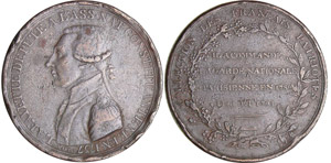 Constitution (1791-1792) - Médaille à ... 