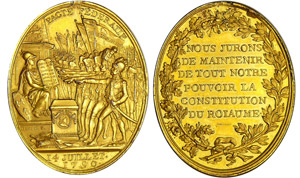 Constitution (1791-1792) - Médaille de ... 