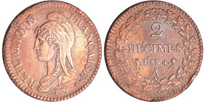Directoire (1795-1799) - 2 décimes Dupré - ... 