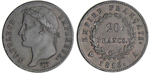 Napoléon 1er (1804-1814) - 20 francs des ... 