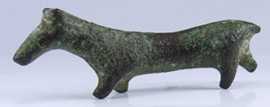 Celte - Bronze représentant un cheval - ... 