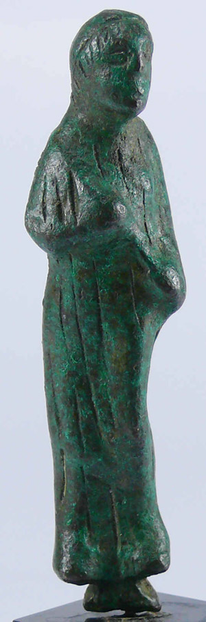 Etrusque - Bronze représentant une femme - ... 