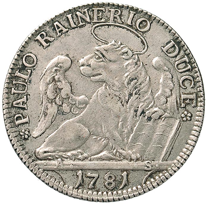 PAOLO RENIER (17791789) Quarto di Tallero per Numismatic
