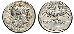 SERVILIA - C. Servilius M.f.  (136 ... 