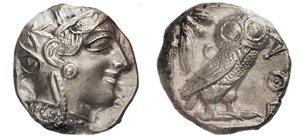 ATTICA - ATHENS    (449-413 a.C.)  ... 