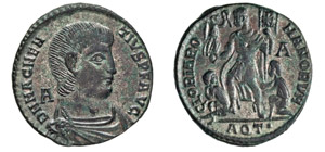 MAGNENZIO  (350-353)  Maiorina, ... 