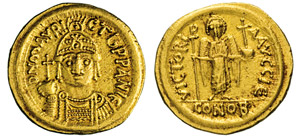 MAURIZIO TIBERIO  (582-602)  ... 