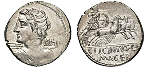LICINIA - C. Licinius L.f. Macer  ... 
