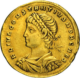 COSTANZO II, Cesare  (324-337)  ... 