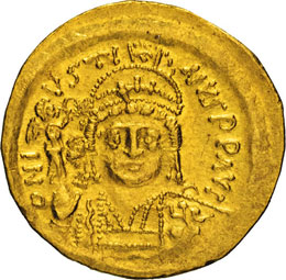 GIUSTINO II  (565-578)  Solido ... 