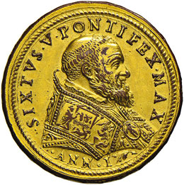 PAPALI - SISTO V  (1585-1590)  ... 