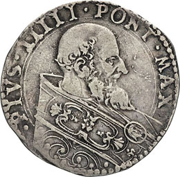PIO V  (1566-1572)  Bianco s.d., ... 