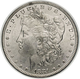 U.S.A. - Dollaro Morgan 1881 O ... 