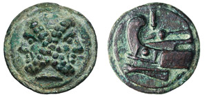ANONIME (217-213 a.C.) Asse, serie ... 