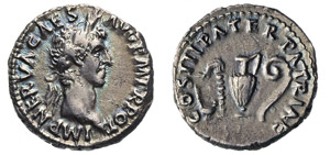 NERVA (96-98) Denario, 97 d.C. D/ ... 