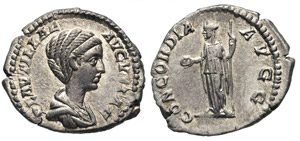 PLAUTILLA (moglie di Caracalla,   ... 