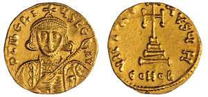 TIBERIO III (698-705) Solido, ... 