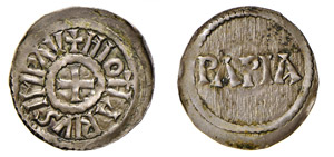 PAVIA - LOTARIO I (840-855) Denaro ... 