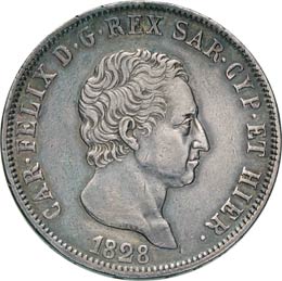 SAVOIA  CARLO FELICE  (1821-1831)  ... 