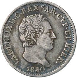 SAVOIA  CARLO FELICE  (1821-1831)  ... 