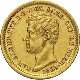 SAVOIA  CARLO ALBERTO  (1831-1849) ... 