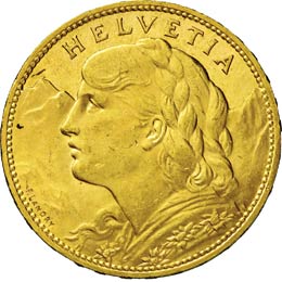 SVIZZERA      100 Franchi 1925 B, ... 