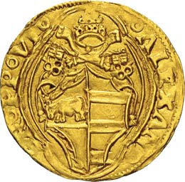 ALESSANDRO VI  (1492-1503)  Ducato ... 