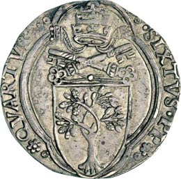 SISTO IV  (1471-1484)  Grosso, ... 